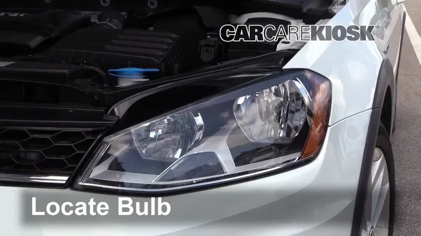 2017 Volkswagen Golf Alltrack S 1.8L 4 Cyl. Turbo Lights Daytime Running Light (replace bulb)